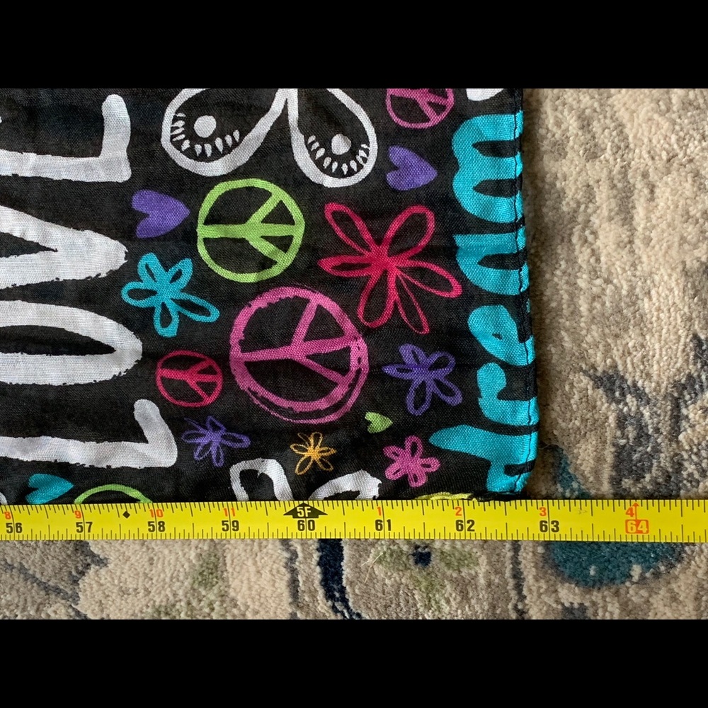 Multi-color scarf - Picture 4 of 5